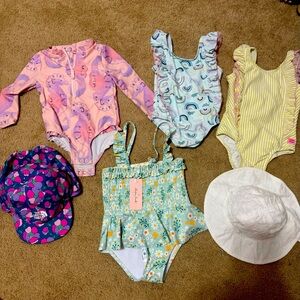 Toddler girl bathing suits